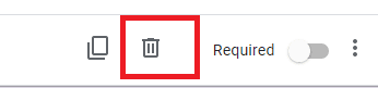 Image accompanying: Delete question