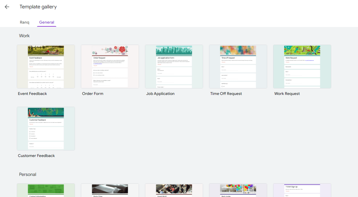 Image accompanying: Step 1: Open Google Forms