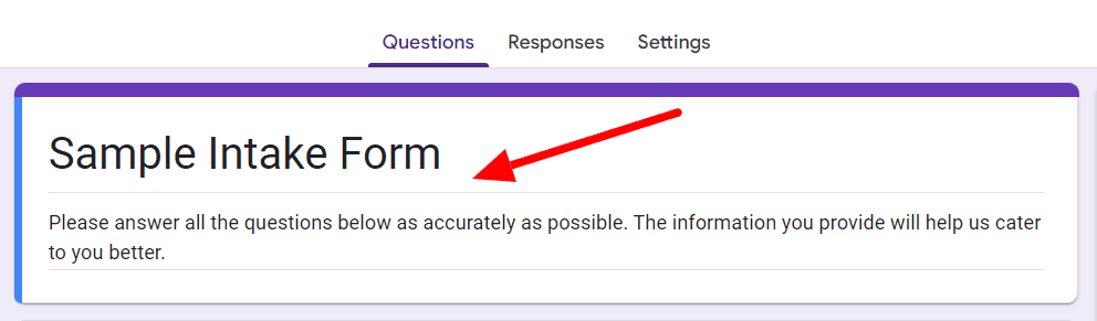 Image accompanying: Step 1: Create a new Google Form