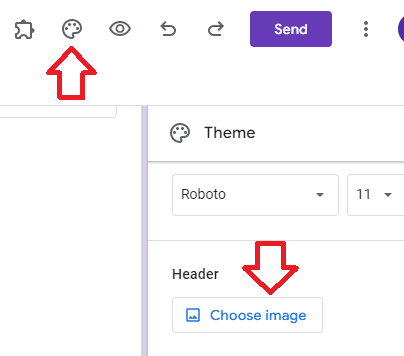 Image accompanying: How to add a picture to the top of a Google Form as header