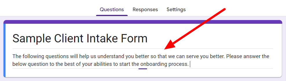 Image accompanying: Step 1: Create a new Google Form
