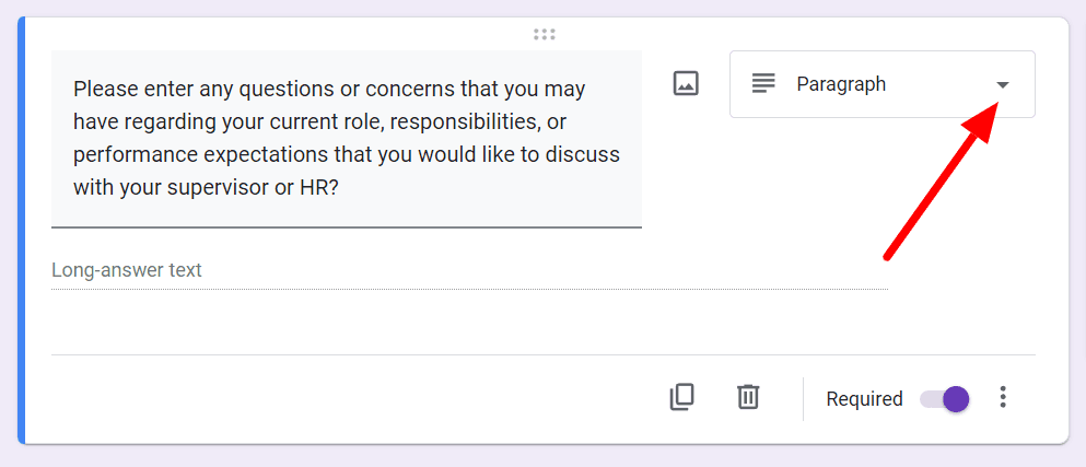 Image accompanying: Step 5: Add a field for them to ask their own questions
