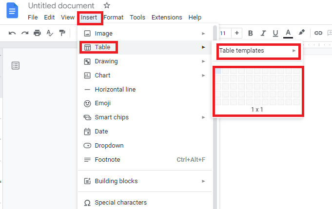 Image accompanying: Step 2: Insert fillable questions into the Doc