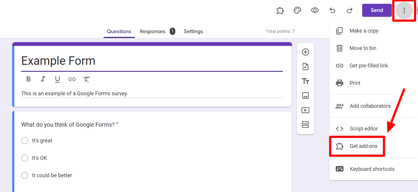 Image accompanying: Step 2: Click “ Get Add-ons”
