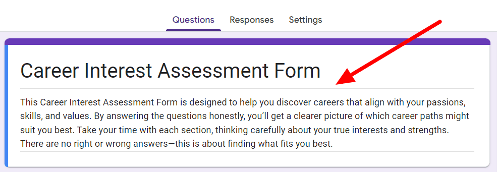Image accompanying: Step 1: Create a new Google Form