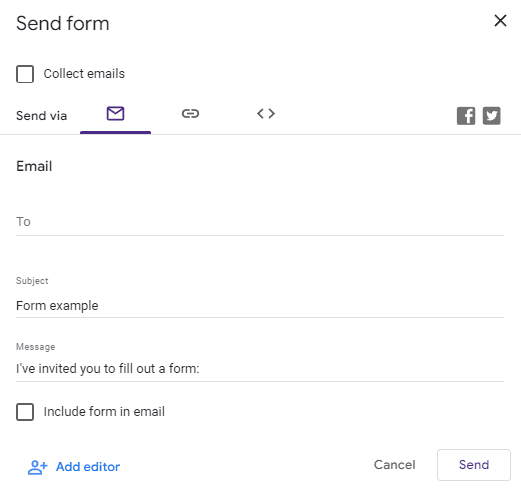 Image accompanying: Step 5: Send out your duplicated form to respondents