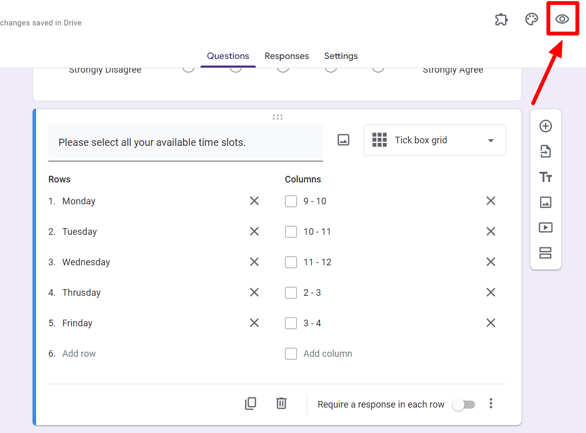 Image accompanying: Step 5: Preview your form and check some settings