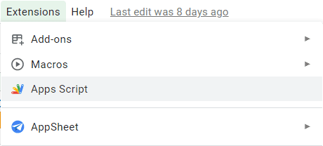 Image accompanying: Writing your first Google Sheets Custom Function