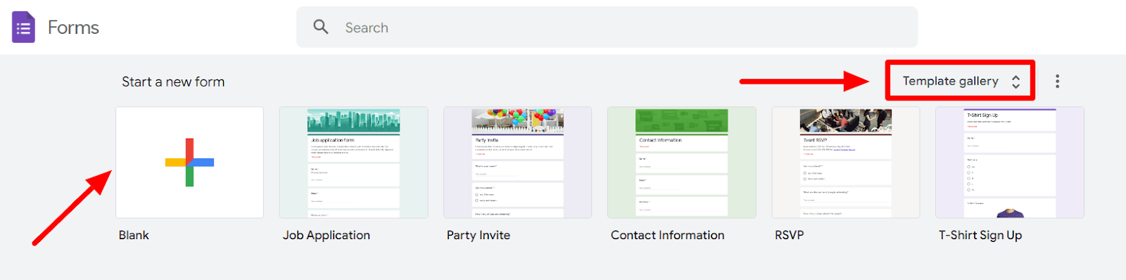Image accompanying: Step 1: Create a Google Form