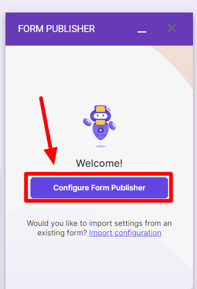 Image accompanying: Step 3: Set up your response document template