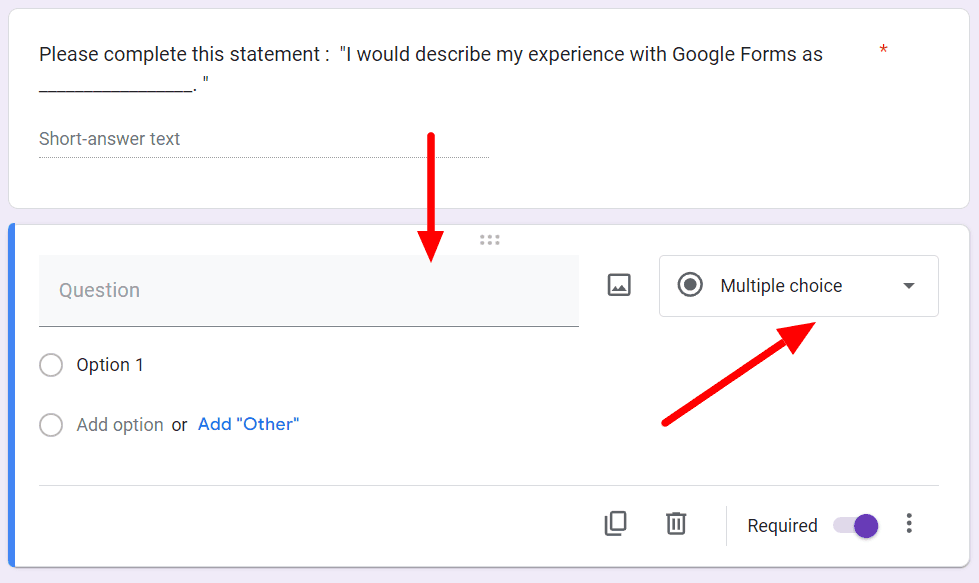 Image accompanying: Use a multiple-choice or checkbox format