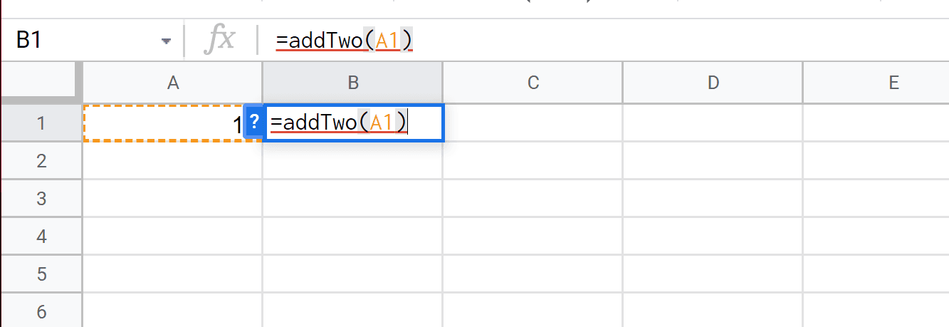 Image accompanying: Writing your first Google Sheets Custom Function