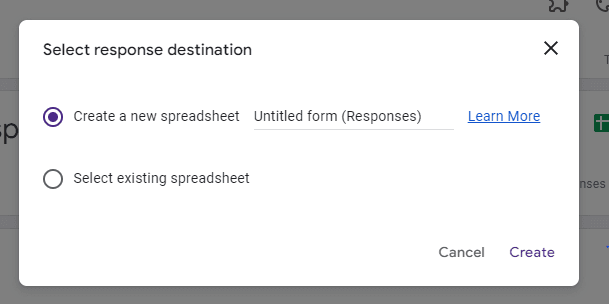 Image accompanying: Step 3: Select response destination