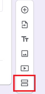 Image accompanying: Using Google Forms with sections