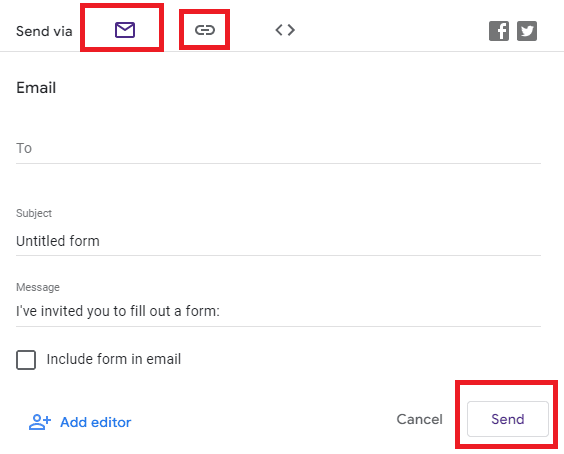 Image accompanying: Step 5: Send out forms and quizzes with answer key built-in to students