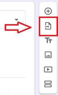 Image accompanying: Import questions into Google Forms