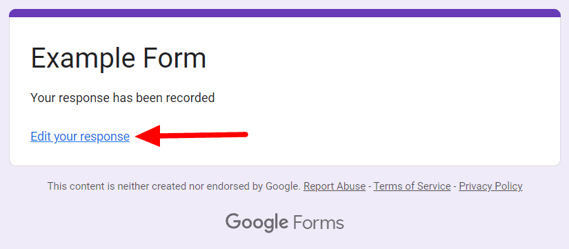 Image accompanying: Through the confirmation window for completed forms