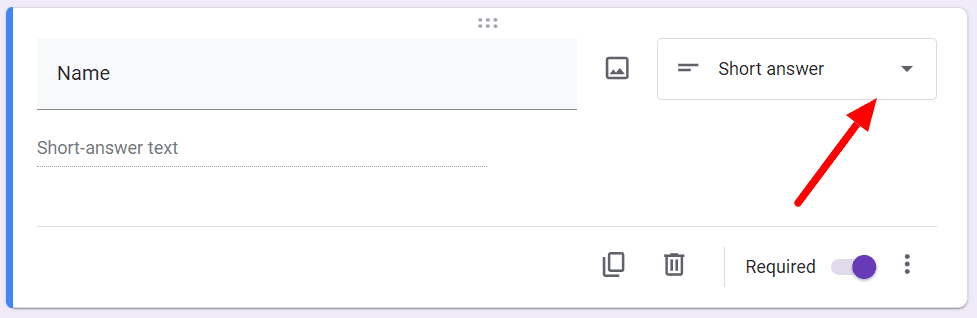 Image accompanying: Step 3: Add questions for personal information