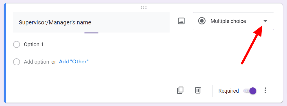 Image accompanying: Step 3: Include field for supervisor details