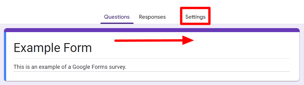 Image accompanying: Step 2: Go to Settings