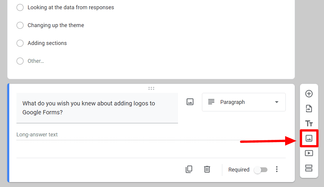 Image accompanying: Other ways to add branding to surveys