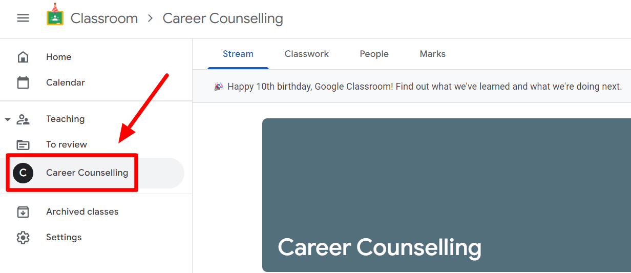 Image accompanying: Step 1: Create a new Google Form