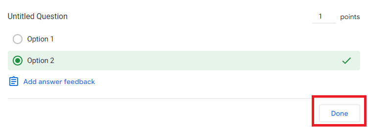 Image accompanying: Step 5: Click "Done"