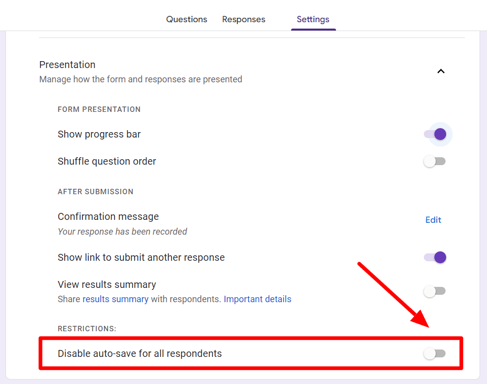 Image accompanying: Step 4: Make sure autosave is enabled