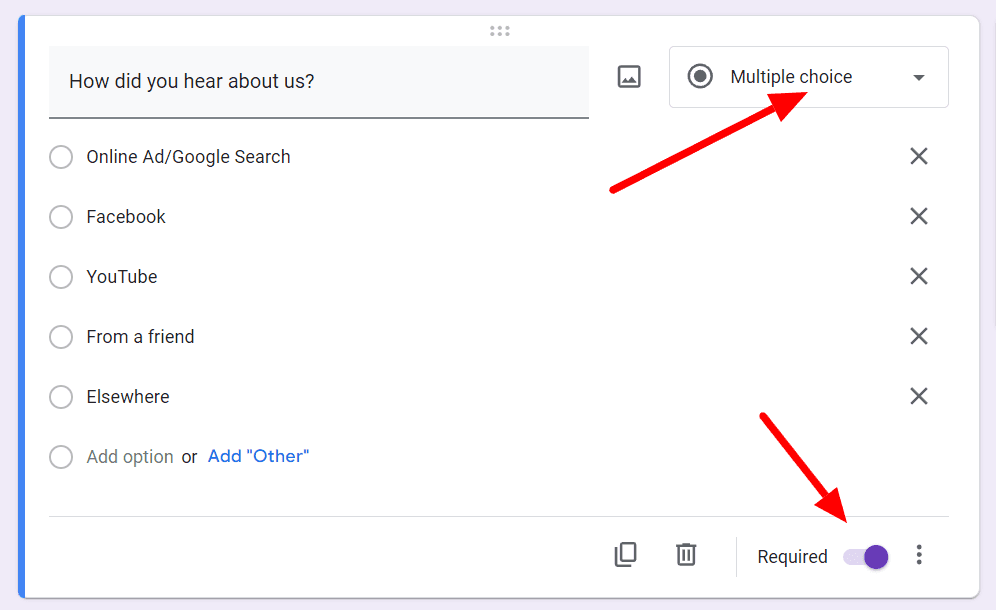 Image accompanying: Step 4: Ask how they heard about you