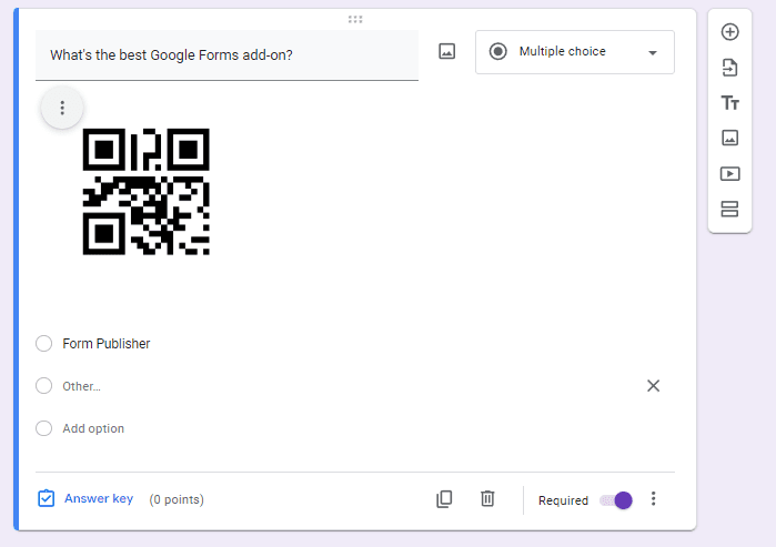 Image accompanying: Step 3: Upload your QR code