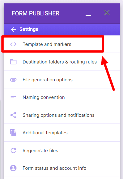 Image accompanying: Step 3: Add relevant markers to your template