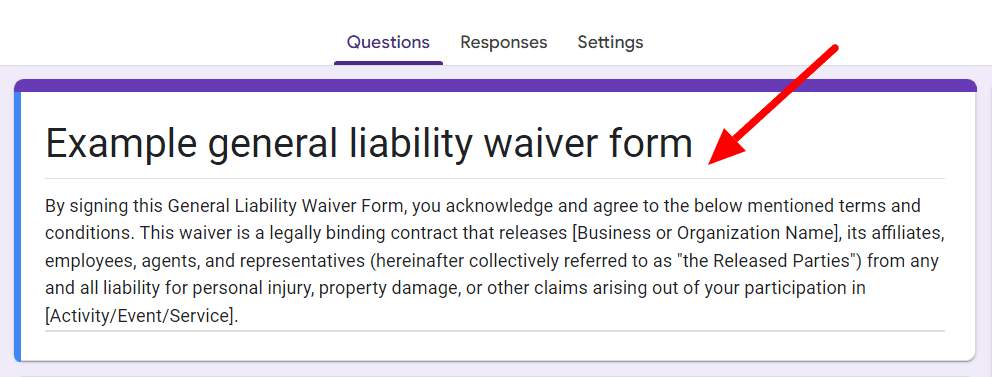 Image accompanying: Step 1: Create a new Google Form