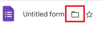 Image accompanying: Move to folder option