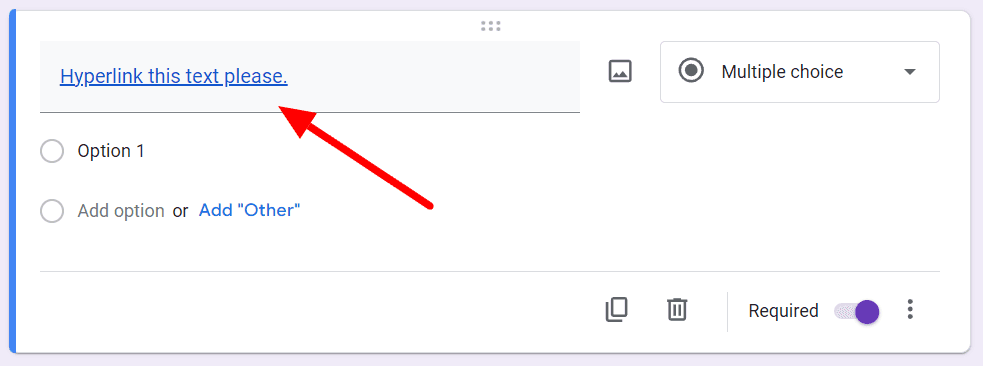 Image accompanying: Step 4: Paste the destination link