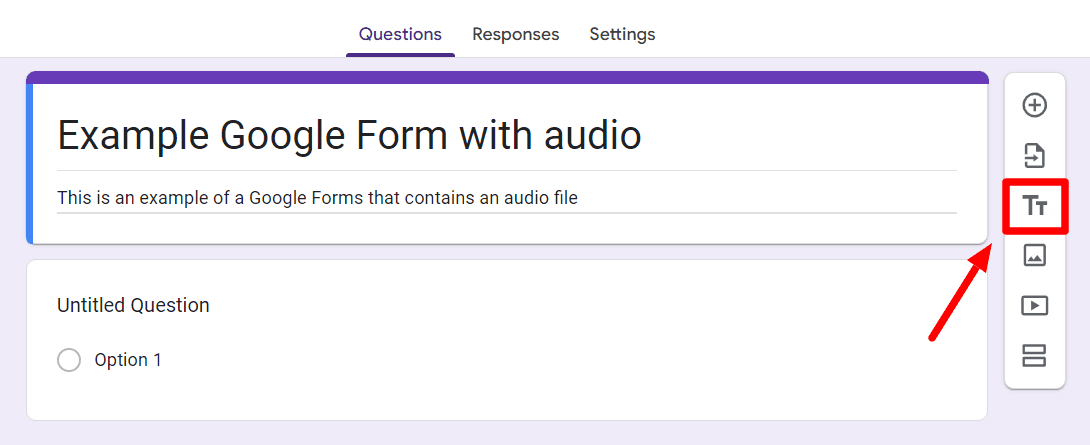 Image accompanying: Step 3: Create a title and description