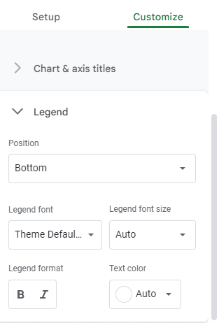 Image accompanying: Step 4: How to customize and edit a pie chart on Google docs