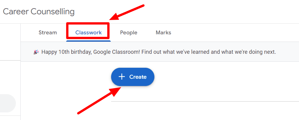 Image accompanying: Step 1: Create a new Google Form