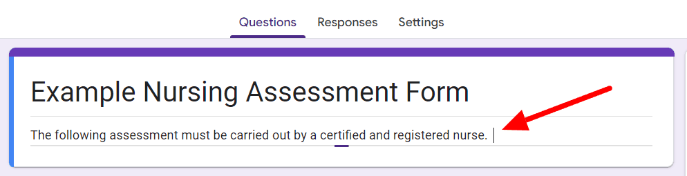 Image accompanying: Step 1: Create a new Google Form