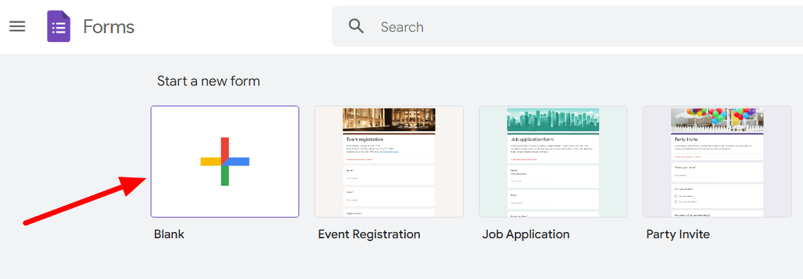 Image accompanying: Step 1: Create a Google Form quiz