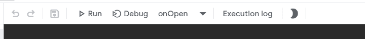 Image accompanying: Step 4: Check the Output with the Google Apps Script OnOpen Function