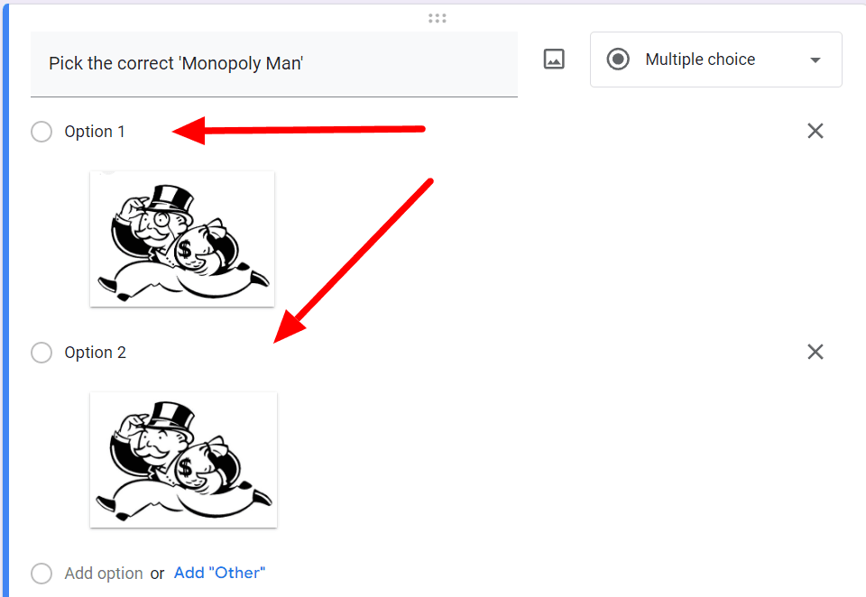 Image accompanying: Step 4: Add images to make it trickier