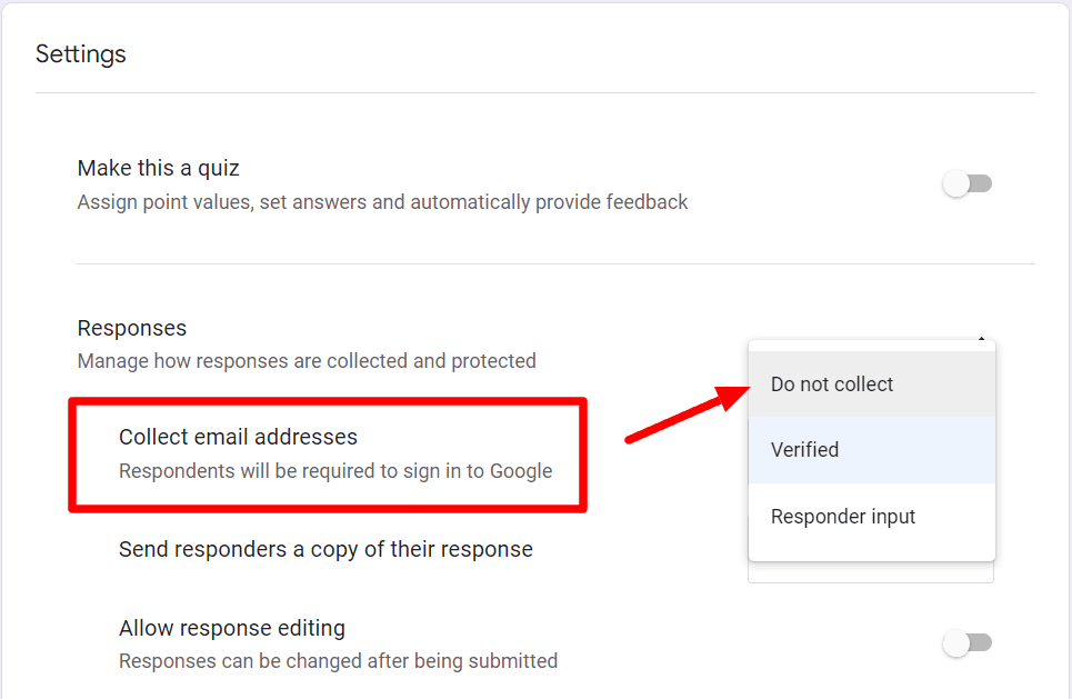 Image accompanying: Step 4: Finish up your form