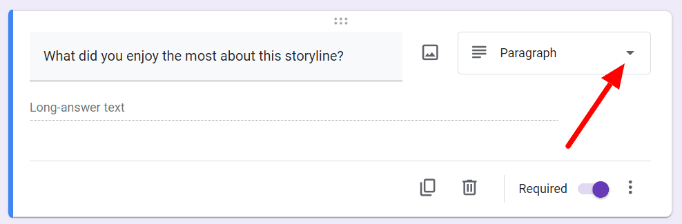 Image accompanying: Step 3: Include questions about plot elements