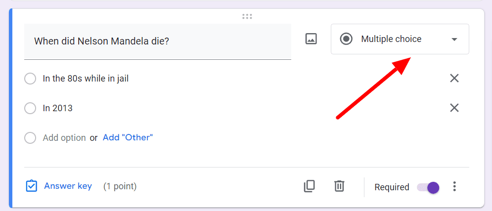 Image accompanying: Step 3: Add your Mandela Effect questions