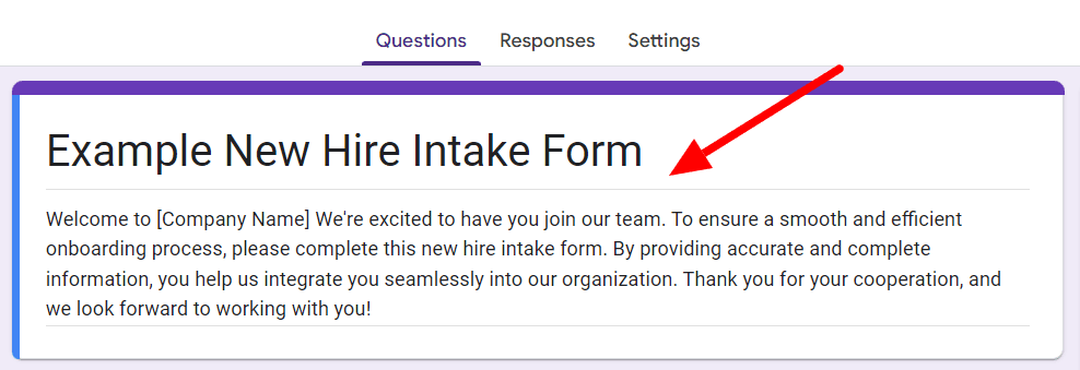 Image accompanying: Step 1: Create a new Google Form