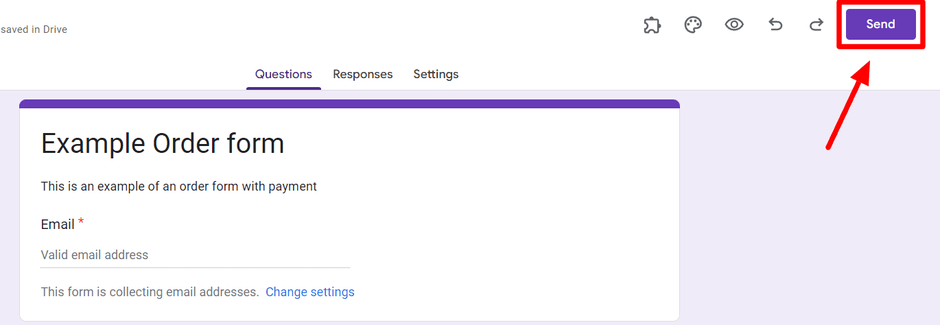 Image accompanying: Step 5: Finish your form and send it out