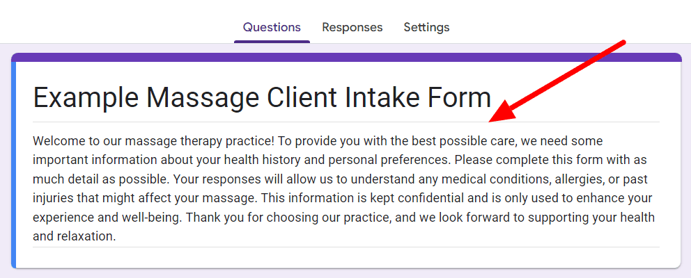 Image accompanying: Step 1: Create a new Google Form