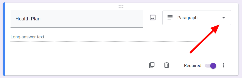 Image accompanying: Step 5: Add written section for comments or health plan