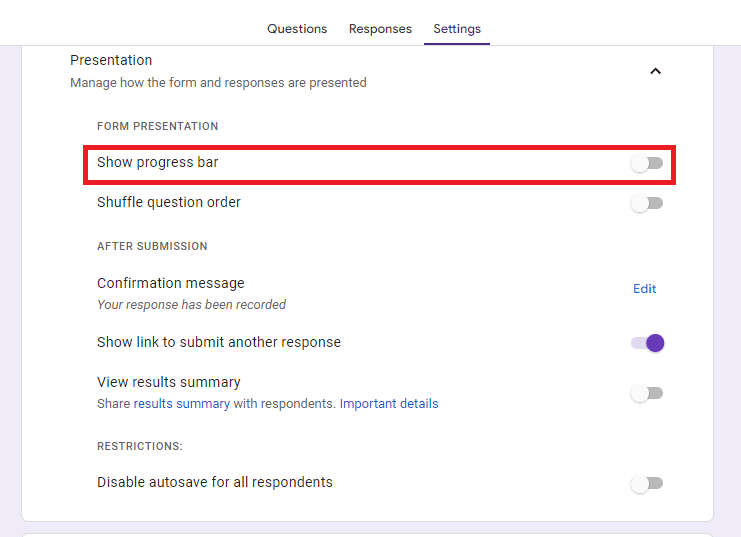 Image accompanying: Step 3: Add necessary questions