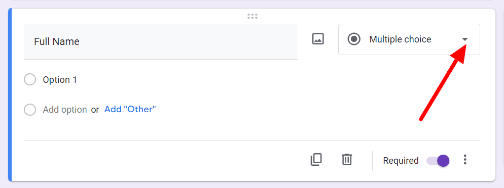 Image accompanying: Step 2: Add fields to enter personal information